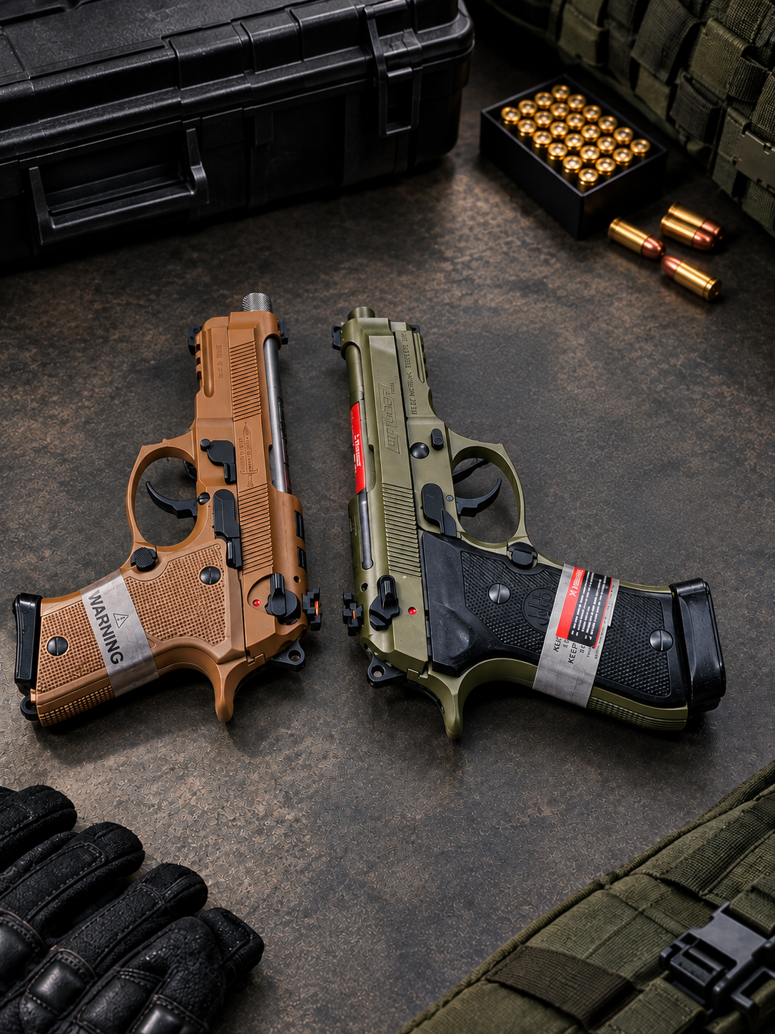 Zarb-e-Azb Pistols